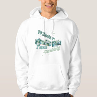 Vinter, jag kommer hoodie
