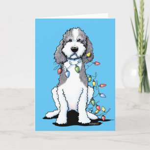 Vinter jul parti Doodle Helgkort