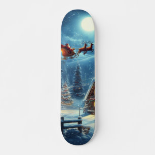 Vinter/jul/Snö Mini Skateboard Bräda 18,5 Cm
