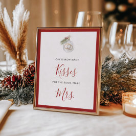 Vinter Juldekoration Gissa Hur Många Poster