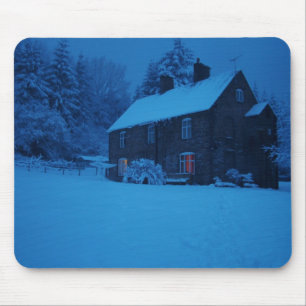 Vinter julplats musmatta