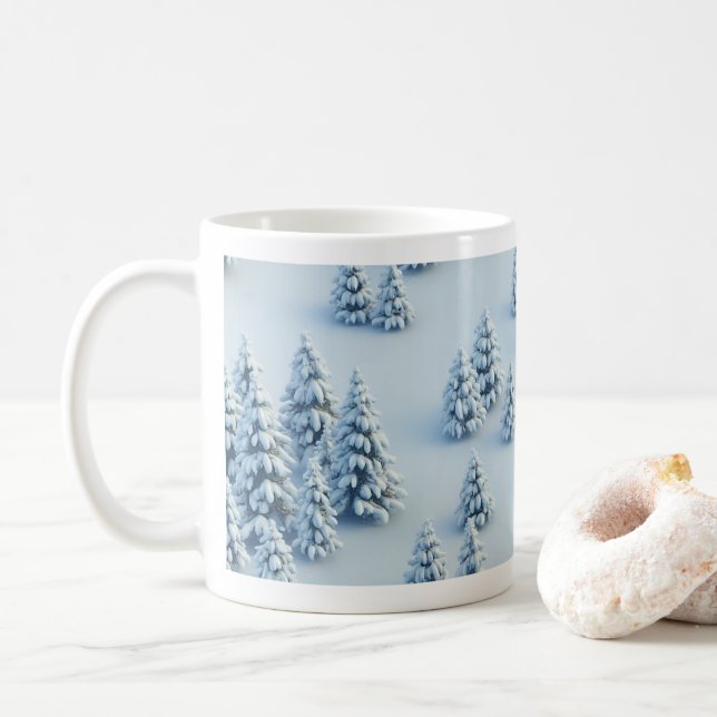 vinter kaffemugg (Med munk)