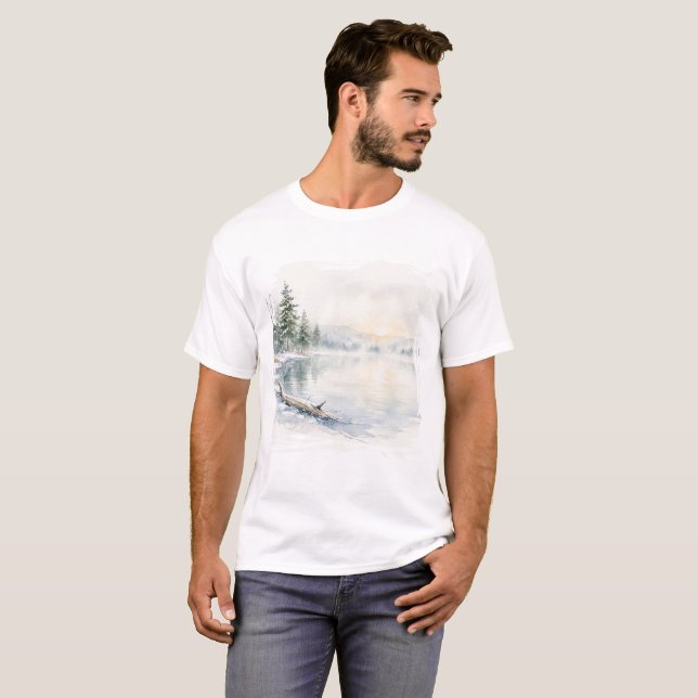 Vinter Kalm Kollektion ❄️ T Shirt (Hel framsida)