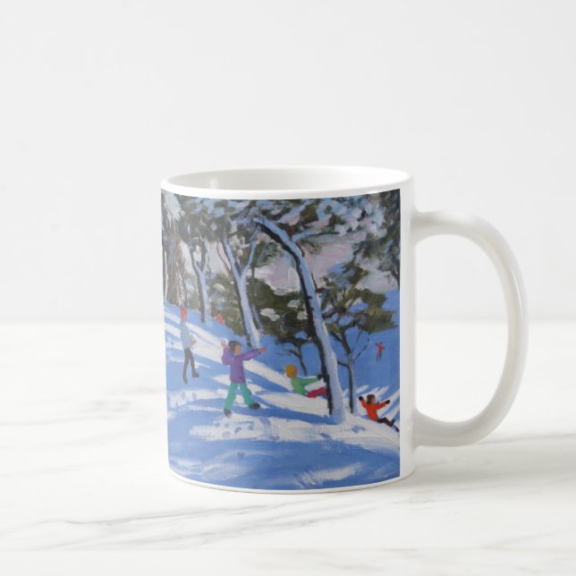 Vinter Ladmanlow Derbyshire 2013 Kaffemugg (Höger)