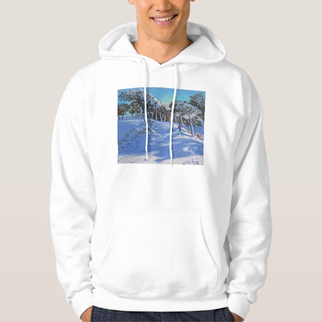 Vinter Ladmanlow Derbyshire 2013 Sweatshirt Med Luva (Framsida)