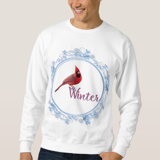 Vinter Lång Ärmad Tröja (Framsida)