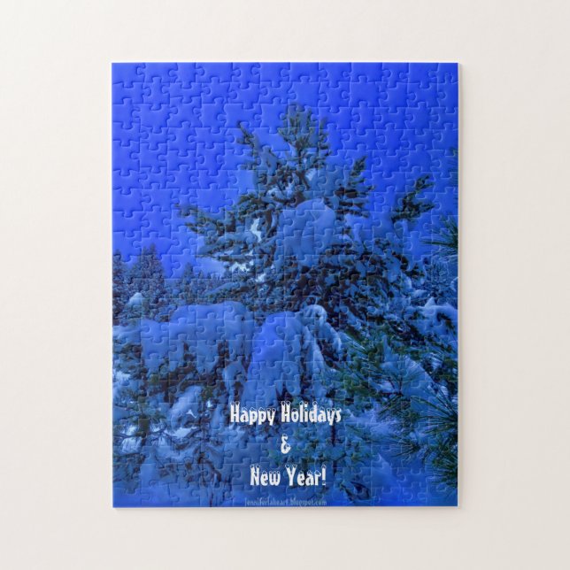 Vinter Light Pyzzle Pussel (Vertikal)