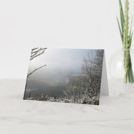 Vinter - Macclesfield-skogen Kort