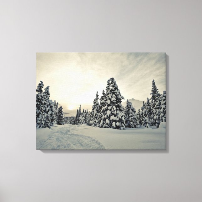 Vinter Magic Canvastryck (Framsida)