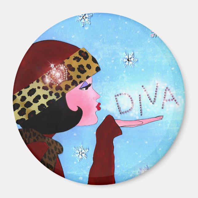 "Vinter Magic" Magnet (Framsidan)