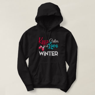 Vinter Magic Retro-juldesign Hoodie