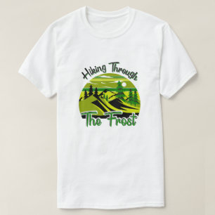 Vinter Magic Retro-juldesign T Shirt