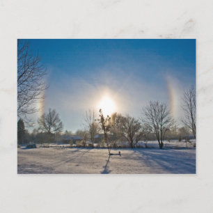 Vinter Magic Vykort