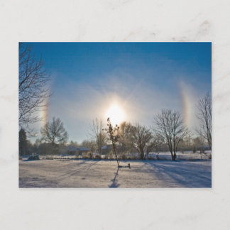 Vinter Magic Vykort