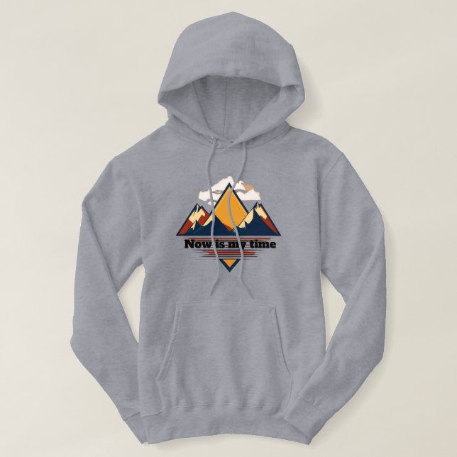 Vinter manlig dräkt hoodie (Design framsida)
