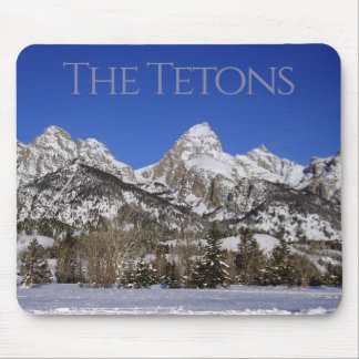 Vinter med längdskidåkning i Grand Teton National Musmatta