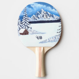 Vinter  med text pingisracket