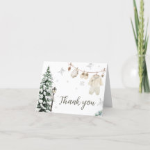 Vinter Merry Little Barnkläders Baby Shower