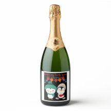 Vinter min vackra säsong - etikett för julöl