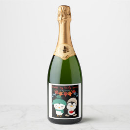 Vinter min vackra säsong - etikett för julöl