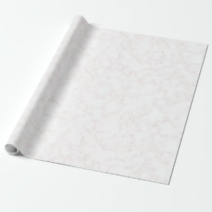 Vinter Modern Elegant Vit och Ljust Rosa Marmor Presentpapper