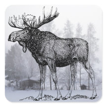 Vinter Moose