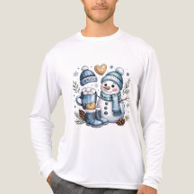Vinter mysig snöman