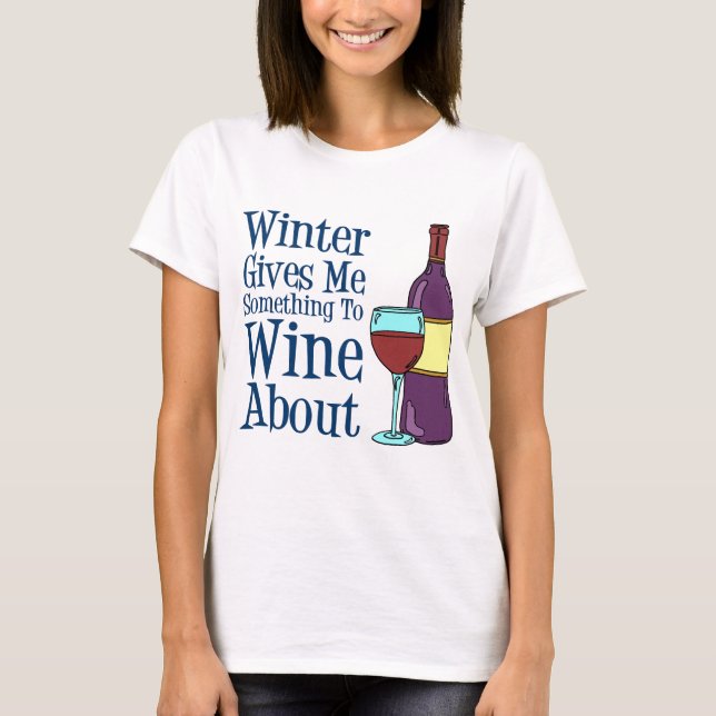 Vinter något till Vin om Tee Shirt (Framsida)