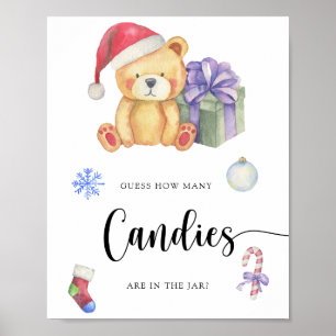 Vinter-Nallen - gissa hur många kanaler Poster