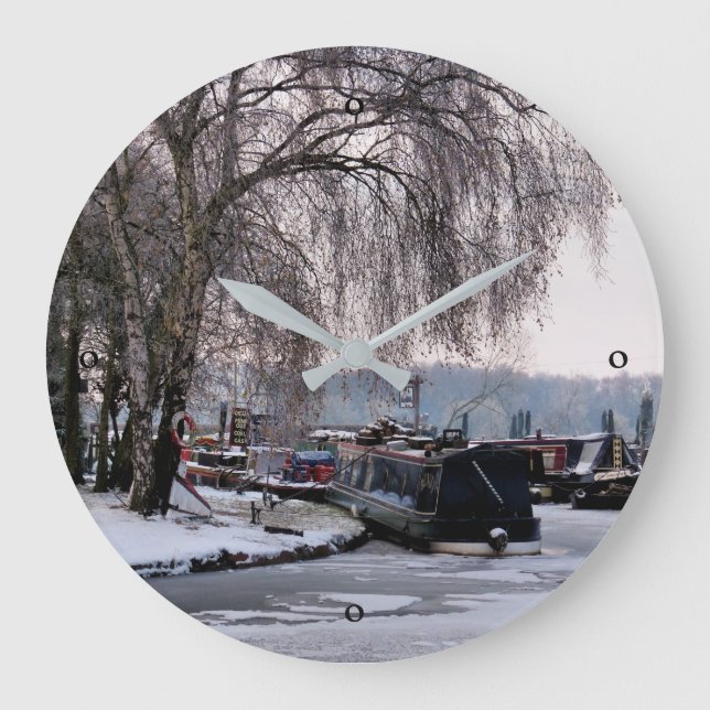 VINTER NARROWBOATS STOR KLOCKA (Framsida)