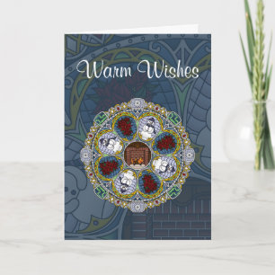 Vinter Ny Greeting Card Helgkort