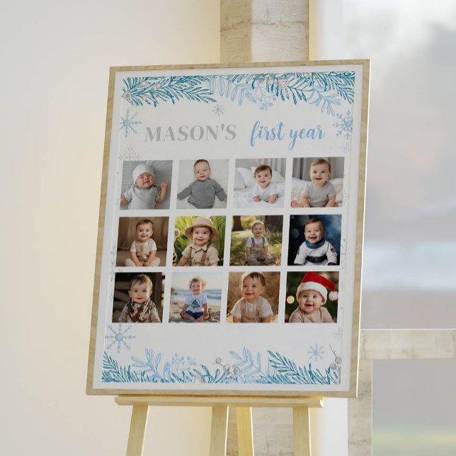 Vinter Oenderland - första året - fotmilstolpsteck Poster (Skapare uppladdad)