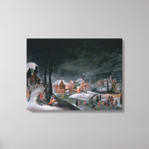 Vinter (olja på panel) (se också 166905, 166906, canvastryck