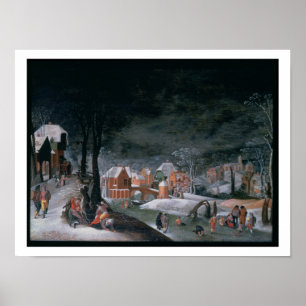 Vinter (olja på panelen) (se även 166905, 166906, poster