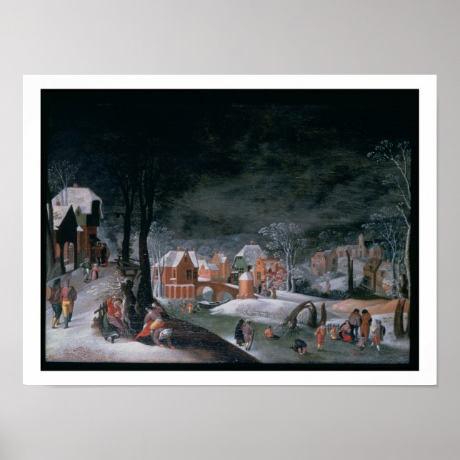 Vinter (olja på panelen) (se även 166905, 166906,  poster (Framsidan)