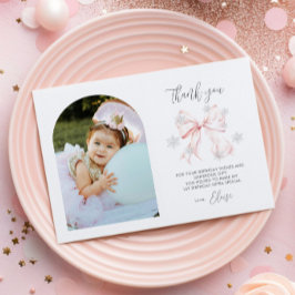 Vinter Onederland 1:a födelsedag - ett kort för ta