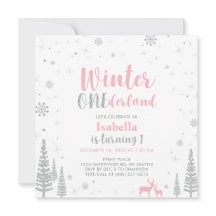 Vinter Onederland 1:a födelsedagen - Flicka