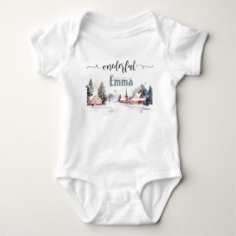 Vinter onederland 1-årsdag t shirt