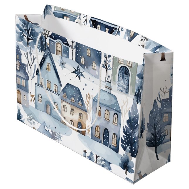 Vinter Onederland-julhuset Birthday (Baksidan Vinklad)