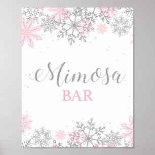 Vinter Onederland Mimosa Bar Poster
