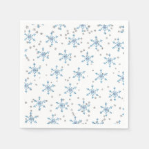 Vinter Onederland Snöflinga
