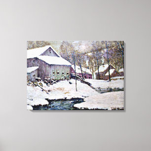 Vinter på Farm - Julian Onderdonk-målning Canvastryck