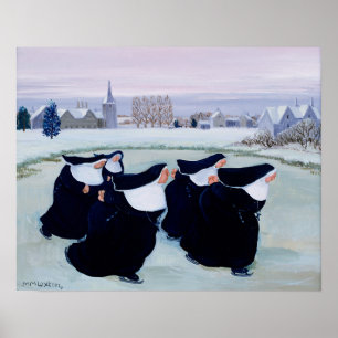Vinter på kloster poster