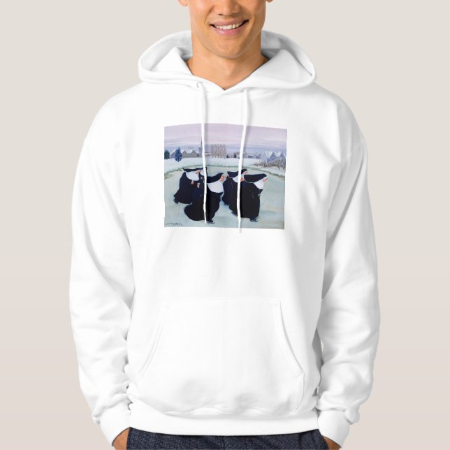 Vinter på kloster sweatshirt (Framsida)