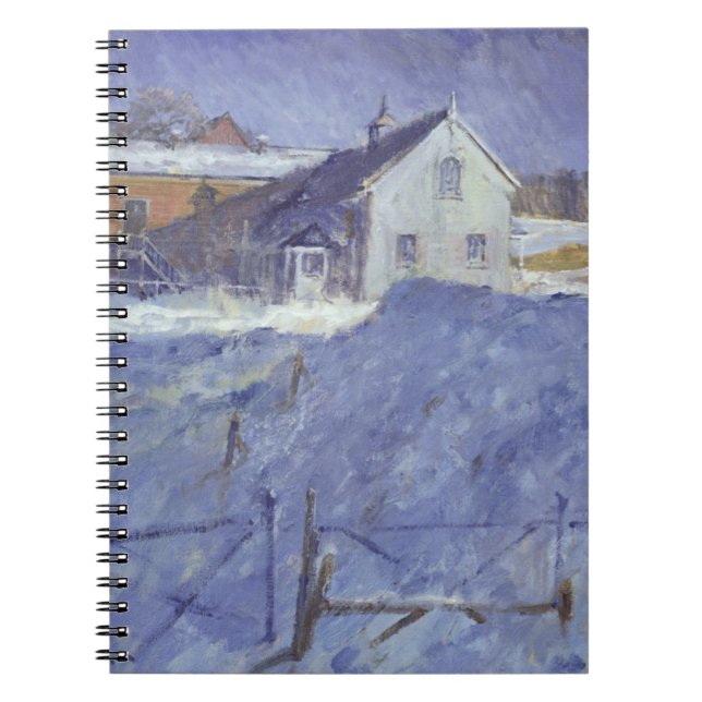 Vinter på silverlogen anteckningsbok (Framsidan)