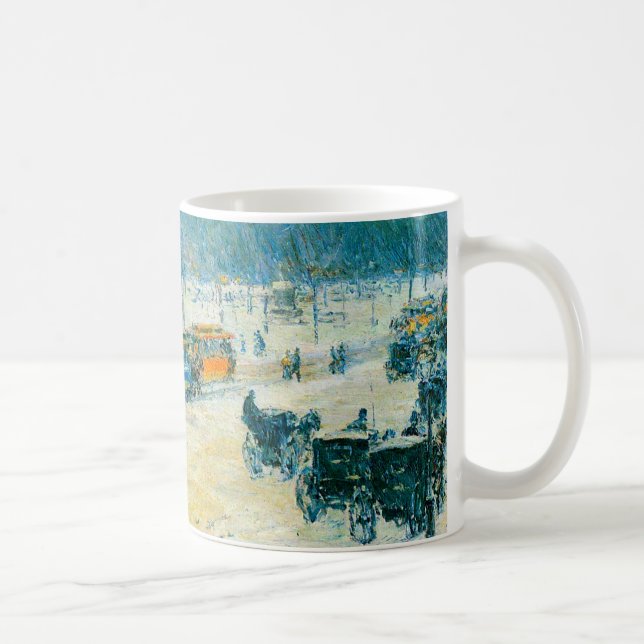 Vinter på unionens torg av Frederick Childe Hassam Kaffemugg (Höger)
