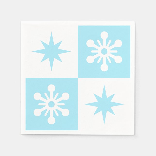 Vinter  pappersservett (Framsidan)