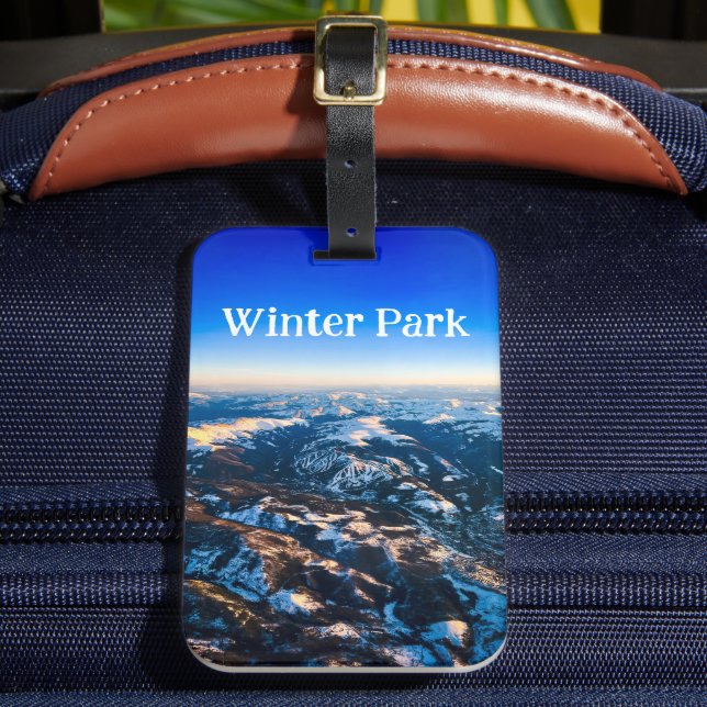 Vinter Park Luggage Tag Bagagebricka (Framsida Insitu 2)