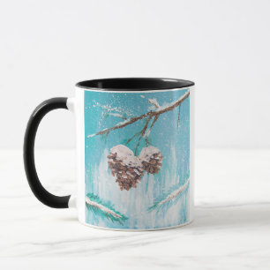 Vinter Pinecones Mugg