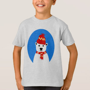 Vinter-Polar - för barn Leverera T Shirt